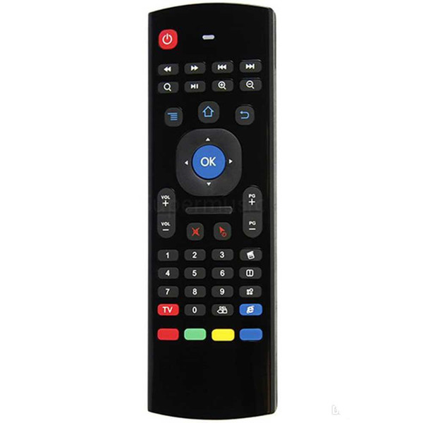 Mini Wireless Keyboard Air Mouse Remote G Sensing Gyroscope Sensors Combo Voice Mic MX3-M For S905X S905 S912 MXQ Android TV BOX