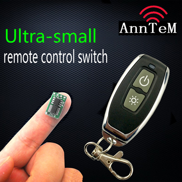 Wholesale- The world's smallest Wireless remote control switch 3.7v lithium battery Power controller remote control ON/OFF Miniature module