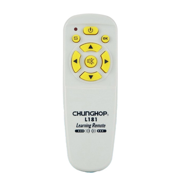 CHUNGHOP 1PCS L181 Combinational Universal Remote Controller MINI Learning remote control For TV/SAT/DVD/CBL/DVB-T/AUX copy