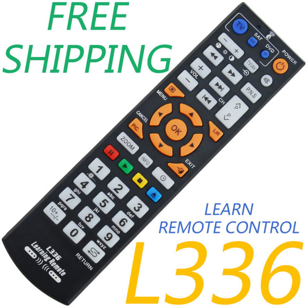 Universal Smart IR Remote Control with learn function, 3 pages controller copy for TV STB DVD SAT DVB HIFI TV BOX, L336