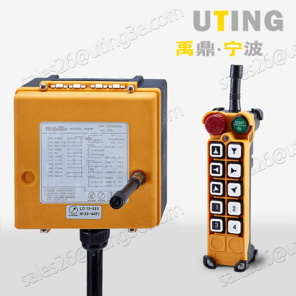 Wholesale- Telecontrol F26-B3 industrial radio magic remote control AC/DC universal wireless control for crane 1transmitter and 1receiver