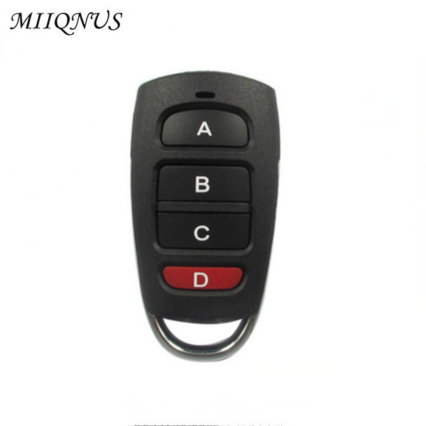 433MHz 4 buttons Remote Control touch switch Copying Transmitter Cloning duplicator Key Fob for Garage Door Opener