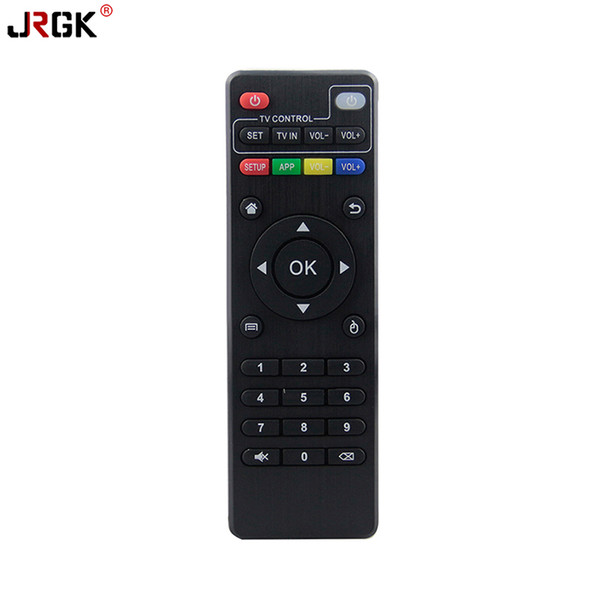 Wholesale- Hot Sale IR Remote Control for M8N/M8C/M8S/M10/M12/MXQ Smart Android TV Box Spare Replacement controle remoto