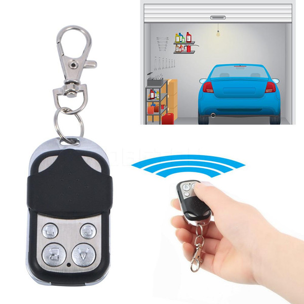 1pcs Hot Electric Cloning Gate Garage Door Remote Control Fob 433mhz Key with Keychain