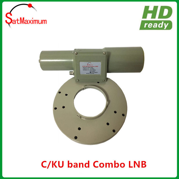 Free shipping C+Ku Dual Band LNB for C-Band and Ku-Band Reception