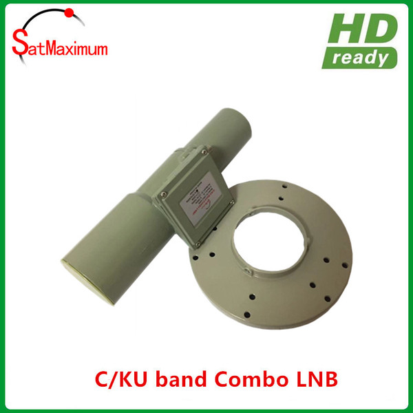 Free shipping Dual band C/KU band lnb with high signal quality