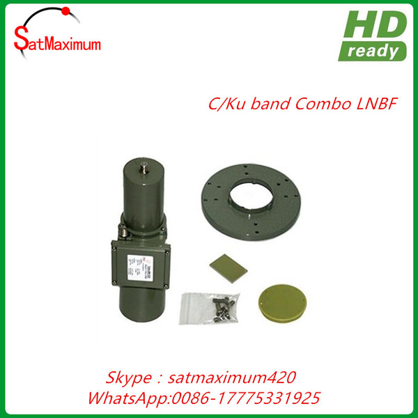 Free shipping C KU Band Combo LNBF - KU PLL 50KHz Stability