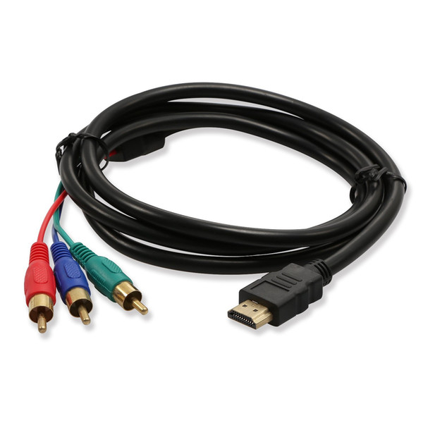 HDMI Male to 3 RCA(Green,Blue,Red) Male Converter Cable for HDTV 5ft/1.5m