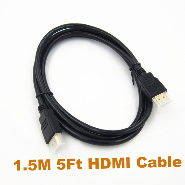 1.5M 5Ft High Speed HDMI Cable Full HD 1080P V1.4 Gold Plated 1080P For TV 3D DVD HDTV splitter switcher