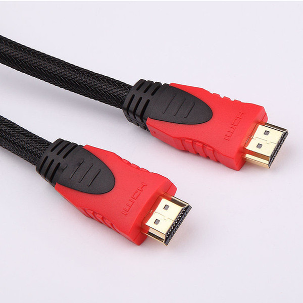 1.4m high-speed gold-plated plug male HDMI cable 1.4 version 1080P HD computer TV video cable