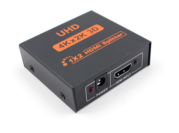 Full HD HDMI Splitter 1080p 4Kx2K 3D 1 in 4 out 1x2 HDMI switcher Port US/EU Plug