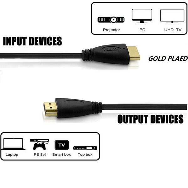 300PCS/LOT 3m=10ft HDMI CABLE hdmi1.4V male to male(A type)4KX2K 3D FOR HDTV PS3 xbox 1080p cable freesipping by DHL UPS FEDEX