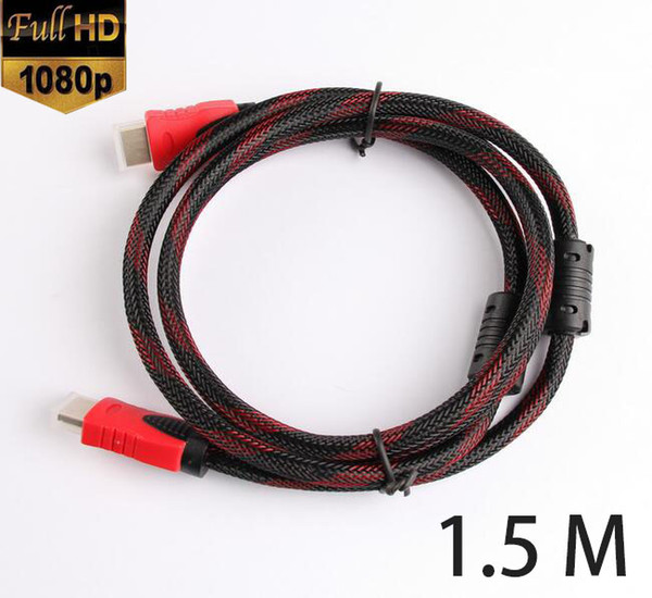 1.4V 5FT HDMI Cable with Ethernet Male to Male Cable 1.4V 3D 1080P 4K*2K HDMI Cable 1.5M HDMI