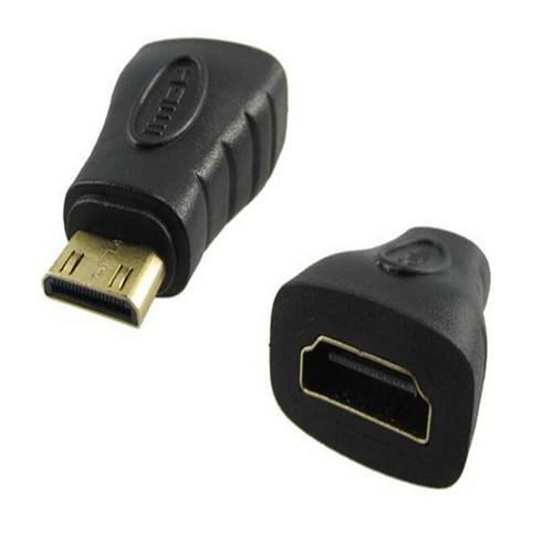 Hot Sale HDMI Female to HDMI Male Mini Adapter Converter Gold Plated For HDTV