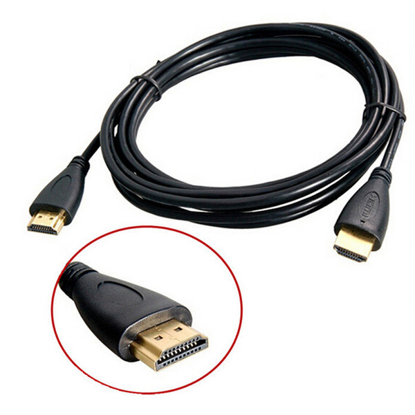 extension cable 1/1.5/2/3m/5m HDMI Male To HDMI Male Extension Cable 1080P Converter Cables Wire Line For PS3/Cameras/HDTV/Camcorder/DVD