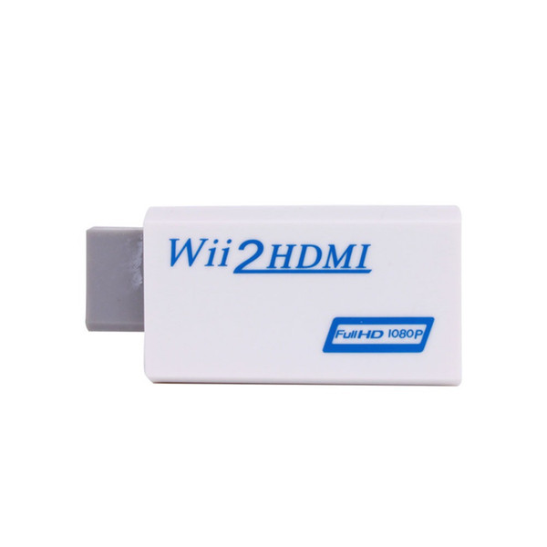 Free DHL Wii Hdmi Adapter Wii2HDMI wii to HDMI Converter Full HD 1080P 3.5mm Audio Video Output