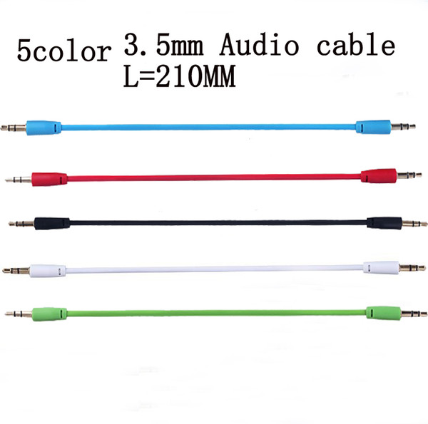 Wholesale-500pcs/lot!audio cable,20mm audio cable for mp3mp4 earphone speaker,3.5 audio cable for car,DC cable