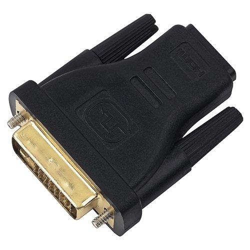 Wholesale-Wholesale 100Pcs/Lot DVI24 + 1 Pin Male To HDMI Female HDMI To DVI Adapter Converter Head