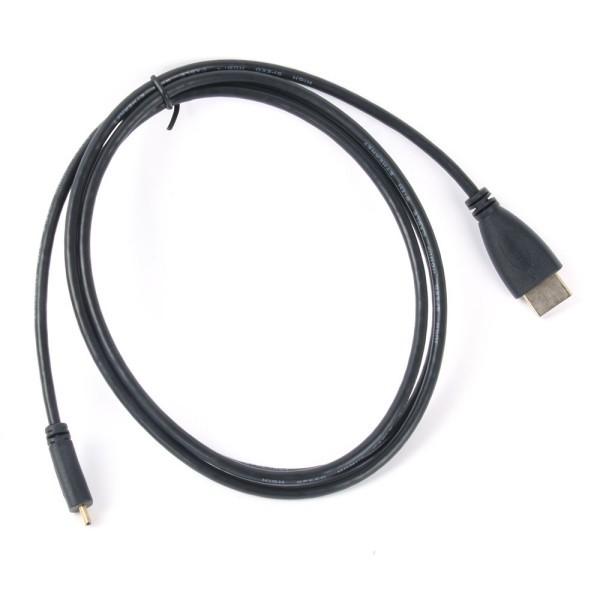 200pcs 1.5m Micro HDMI to HDMI Male Adapter Converter Cable for tablet pc tv mobile phone 1080p 4K For XBOX 360