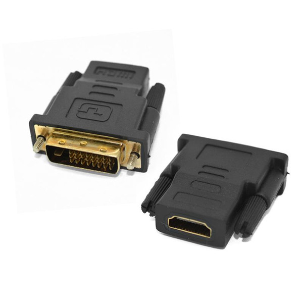 DVI Male to HDMI Female M-F HDMI DVI Adapter Converter convertor For HDTV Free Shipping