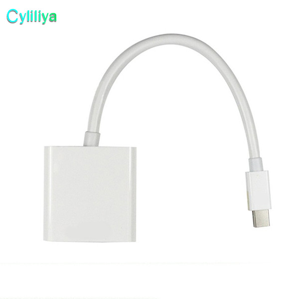 15CM Mini DisplayPort Display Port DP Thunderbolt to Female VGA HD TV Adapter Cable For iMac Mac Mini Mac Pro MacBook Air