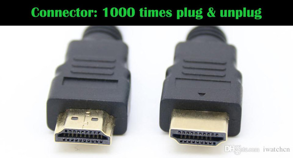 4.92FT 150cm 9.84FT 300cm 1.4V 4K HDMI Cable with Ethernet Male to Male Cable 1.4V 3D 1080P 4K*2K HDMI Cable