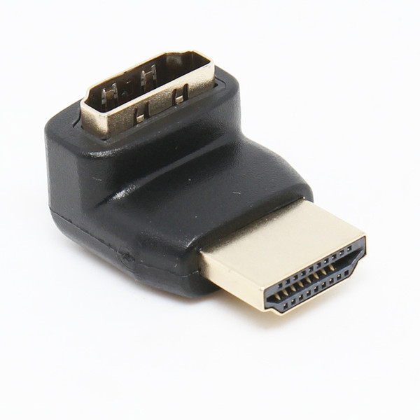 270 Degree Right Angle HDMI Male to Female M/F Adapter Extender Connector