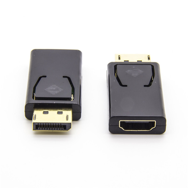 50pcs/lot DisplayPort Display Port Male To HDMI Female Converter Adapter