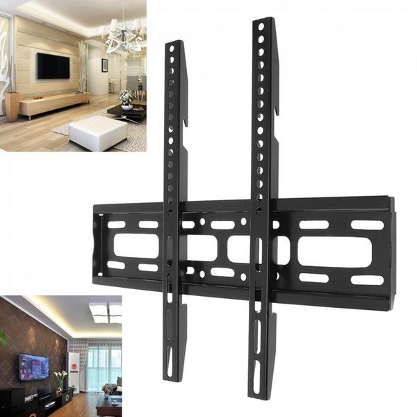 Universal 50KG TV Wall Mount Bracket Fixed Flat Panel TV Frame Stand Holder for 26-65 Inch Flat Panel Plasma LCD LED Monitor