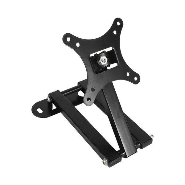 Wholesale -10pcs Homemounts Black 10''-26'' Angle Free Tilt Flat Panel TV Wall Mount Bracket LCD LED TV PC Monitor Wall Mount Brackets