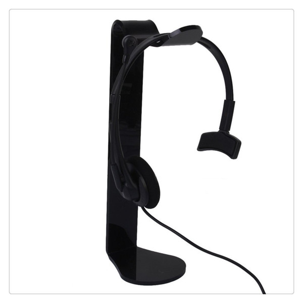 High Quality Headphones Stand Headset Holder Desk Display Hanger Black Approx 25cm / 9.8 inch Wholesale