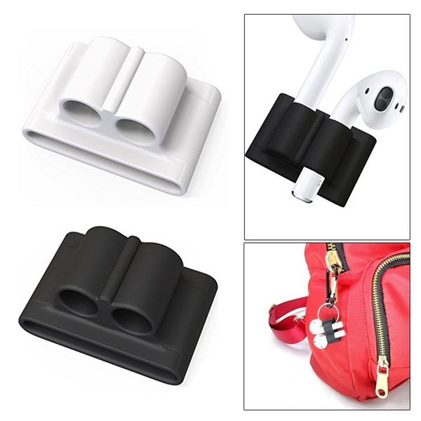 Silicone Anti-lost Holder for AirPods Holder Portable Anti-lost Strap Silicone Case for Apple Airpods Accessories