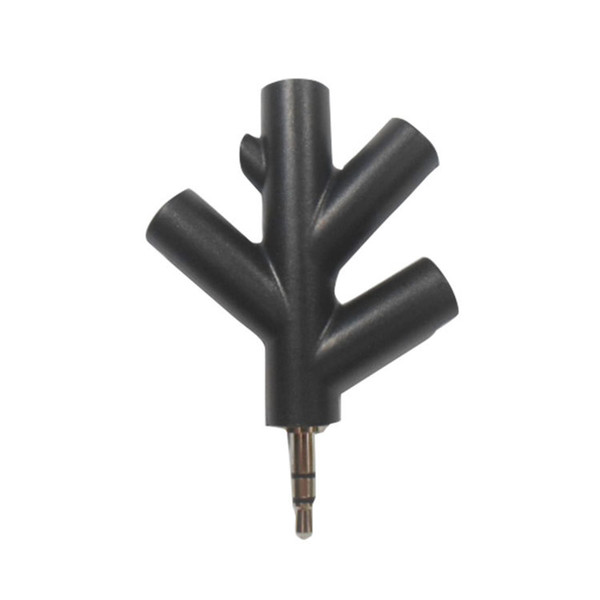 3.5MM Headphone Splitter Multi Lead Port Converter 4 Way Cable Earphone & Micphone Adapter 1 Male to 4 Female Headphone