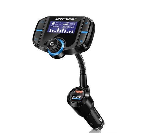 BT70 Car Bluetooth FM Transmitter Modulator Transmiter 2 USB Charger QC3.0 Handsfree Audio MP3 Player AUX SD USB Flash free shipping