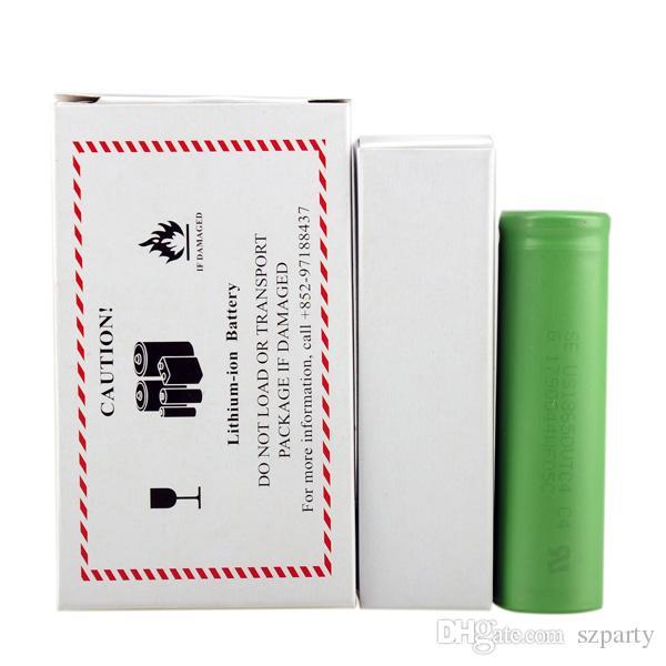 18650 VTC4 2100mAh VTC5 2600mAh VTC6 3000mAh INR 25R HG2 3000mAh 35A Rechargable battery