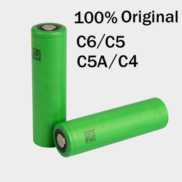 100% Authentic 18650 Battery VTC6/VTC5A/VTC5 VTC4 3000mah/2600mah/2100mah 30A Rechargeable Batteries Using Original Cell Fedex Free Shipping