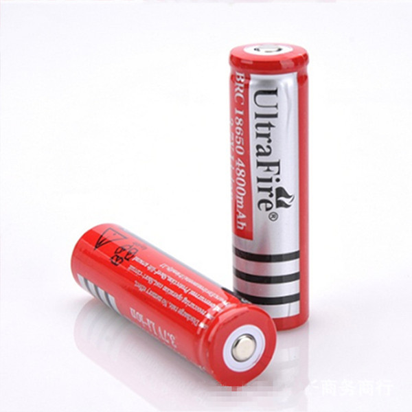 UltreFire flat-head Battery 18650 4800mAh 3.7V Rechargeable f Lithium Battery