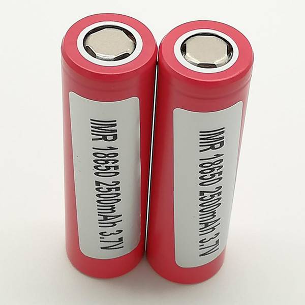 LG HE2 18650 Battery 2500MAH 20A Rechargeable Lithuim Batteries PK fedex ups free shipping for ecig mod