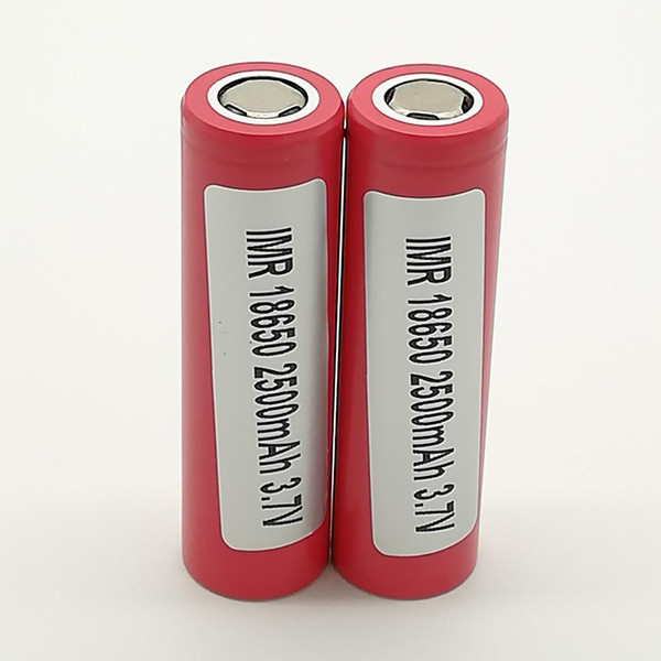 LG HE2 18650 Battery 2500MAH 35A Rechargeable Lithuim Batteries PK fedex ups free shipping for ecig mod