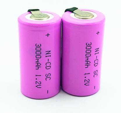 18pcs vtc5 25r sc battery 3000mah 1.2V high quality Ni-CD Battery Sub C SC 22420 with an Extension Cord Processed into Tools Battery Pack