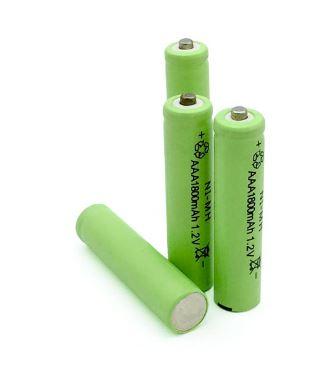 12pcs Ni-MH 1.2 v AAAbattery Rechargeable 1800 mah 3A Neutre Batterie Rechargeable batterie, Livraison gratuite