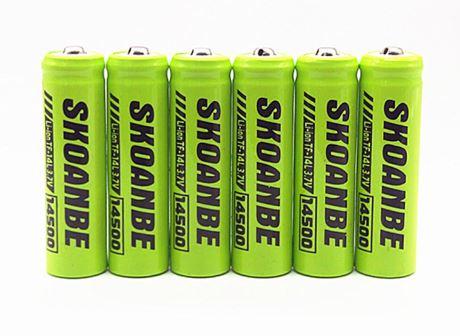 100% High Quality SKOANBE HG2 battery 25r vtc5 14500 battery 3.7v lithium ion rechargeable battery flashlight and mouse