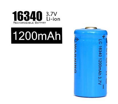 10PCS HG2 16340 battery Accus rechargeable CR123A battery LR123A 3.7V 1200mAh flashlight removable rechargeable lithium ion battery duration