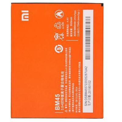 10pcs D'origine Li-poiymer Battery BM45 Pour Xiaomi RedMi Note 2 Bateria Hongmi Rouge Riz Note2 3020 mah remplacement Batteries