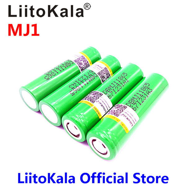 Liitokala for LG MJ1 18650 INR18650MJ1 10A discharge li-ion battery 3500 mAh INR18650MJ1 batteries