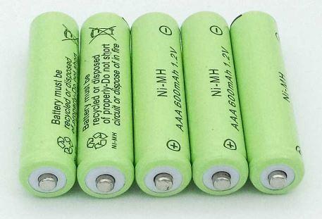 12pcs a lot AAA Rechargeable Battery AAA NiMH 1.2V 600mAh Ni-MH 3A Pre-charged Bateria Rechargeable Batteries