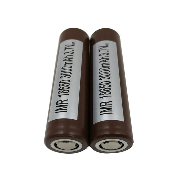 100%Authentic for LG HG2 18650 Battery 3000mah 35A Max Discharge High Drain Batteries Crushing Sony VTC5 VTC4 HE2 HE4 Fedex Free Shipping