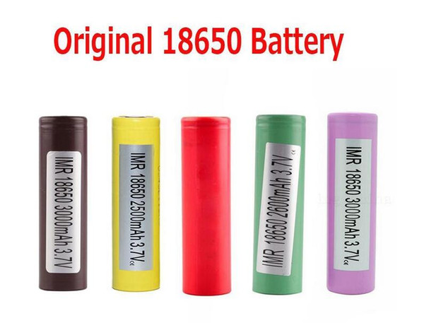 Original 18650 Battery LG HG2 Samsung INR18650 VTC6 30Q 3000MAH HE2 HE4 INR 25R 2500mah NCR Rechargeable Batteries Using Cell Authentic