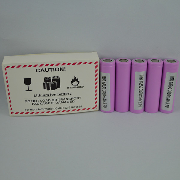 100% high quality 30Q 18650 Rechargeable Power Battery With 3000mah 30a Max High Drain Li-ion 18650 Batteries With Samsung Free Shipping