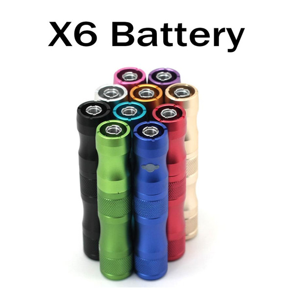 X6 Battery for Electronic Cigarette 1300mAh VV Battery 3.6V 3.8V 4.2V Variable Voltage X6 Battery for Electronic Cigarette 1300mAh